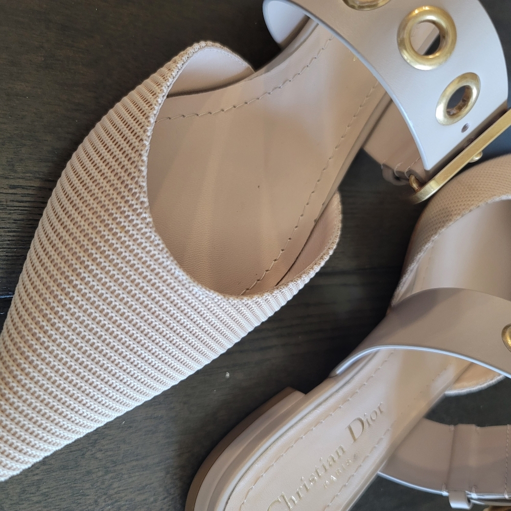 DIOR D-Dior Buckle Mules - Picture 4 of 13
